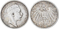German States 2 Mark Coin, PRUSSIA, Wilhelm II, Berlin -