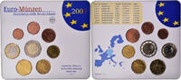 Germany 1 Cent to 2 Euro Karlsruhe, Set Euro .G -
