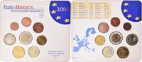 Germany 1 Cent to 2 Euro Karlsruhe, Set Euro -