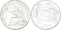 Italy 500 Lire Coin, Rome, Silver, KM:99 -