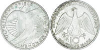 GERMANY - FEDERAL REPUBLIC 10 Mark Coin, Stuttgart, Silver -