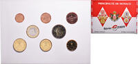 Monaco Set Série de 8 pièces Euro.BU -