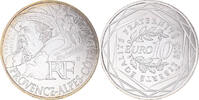 France 10 Euro Paris, Provence Alpes Côte d'Azur, Silver -