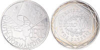 France 10 Euro Haute Normandie, Paris, Silver, KM:1656 -