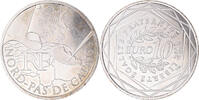 France 10 Euro Paris, Nord-Pas De Calais, Silver, Gadoury:EU399 -