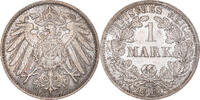 GERMANY - EMPIRE Mark Coin, Wilhelm II, Stuttgart, Silver -