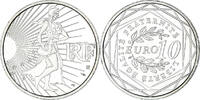 France 10 Euro Semeuse, Silver -