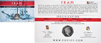 British Antarctic Territory 50 Pence Coin, Pobjoy Mint, Fram.FDC -