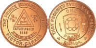 Canada Token Masonic, Picton, Prince Edward, Chapter Penny, Copper -