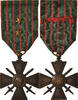 France Medal Croix de Guerre, WAR, 2 Citations, Excellent Quality -