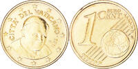 Vatican Euro Cent Rome, Doré, Copper Plated Steel -