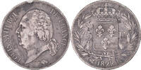 France 5 Francs Coin, Louis XVIII, Bordeaux, Silver -