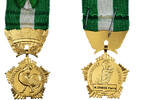 France Medal Collectivités locales, Excellent Quality, Crouzat, Gilt Bronze -