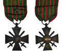 France Medal Croix de Guerre, Une Etoile, WAR, Excellent Quality -