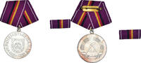 GERMAN-DEMOCRATIC REPUBLIC Medal Mérite de la Protection Civile, Undated -