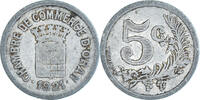 Algeria 5 Centimes Coin, Chambre de Commerce, Oran -
