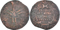 France Sol Coin, Louis XV, Sol des mines ou « Sol de Béarn », Pau -