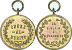 Italy Medaille Onore al Merito, Copper Gilt -