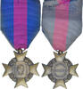 France Medaille Services Militaires Volontaires, Very Good Quality, Bronze, 36 -