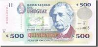 Uruguay 500 Pesos Uruguayos Banknote, Undated, KM:82 -