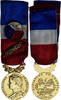 France Medaille Médaille d'honneur du travail, Very Good Quality, Borrel -