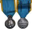 France Medaille Jeunesse et Sport, Pax et Labor, Uncirculated, Silvered bronze -