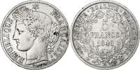 France 5 Francs Cérès, Paris, Silver, Gadoury:719, KM:761.1 -