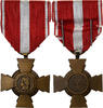 France Medaille Croix de la Valeur Militaire, WAR, Uncirculated, Bronze, 37 -