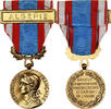 France Medaille Opérations de Sécurité et Maintien de l'ordre, Algérie, WAR -