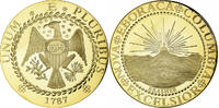United States Medaille Copy Brasher Doubloon, Copper Gilt -