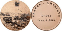 France Medaille 60ème Anniversaire du Débarquement, D-DAY, Bronze -