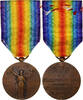 France Medaille La Grande Guerre pour la Civilisation, WAR, Excellent -