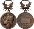 France Medaille Honneur des Postes et Télégraphes, Excellent Quality, Tasset -