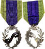 France Medaille Encouragement Public, Excellent Quality, Silvered bronze, 42 -