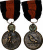 Belgium Medaille Bataille de l'Yser, Excellent Quality, Vloors, Bronze, 37 -