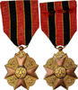 Belgium Medaille Mérite Civique, Excellent Quality, Gilt Bronze, 35 -