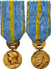 France Medaille Médaille d'Orient, Excellent Quality, Lemaire, Bronze, 30 -