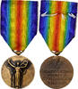 France Medal Médaille Interalliée de la Victoire, Excellent -