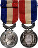 France Medaille Actes de Dévouement, Ministère de l'Intérieur, 1881, Excellent -