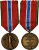 France Medaille Prisonniers Civils Déportés de la Guerre, WAR, Uncirculated -