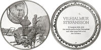 Germany Medal Les Grands Explorateurs, Vilhjalmur Stefansson, Silver -