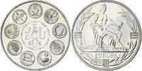 France Medal Ecu Europa, Europe Assise, Copper-nickel, Rodier -