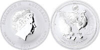 Australia 1 Dollar Year of the Rooster, 1 Oz, Silver -