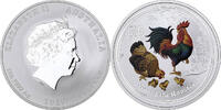 Australia 1 Dollar Year of the Rooster, 1 Oz, Silver -
