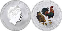 Australia 1 Dollar Year of the Rooster, 1 Oz, Silver -