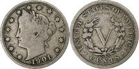 United States 5 Cents Liberty Nickel, Philadelphia, Copper-nickel -