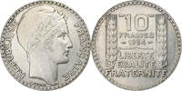 France 10 Francs Turin, Paris, Silver, Gadoury:801, KM:878 -