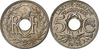 France 5 Centimes Lindauer, Copper-nickel, Gadoury:170, KM:875 -