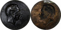 Egypt Medaille Suez (et Panama), Ferdinand de Lesseps, Bronze, Ringel -