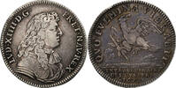 France betaalpenning Louis XIV, Extraordinaire des Guerres, Silver -